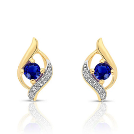 اقراط اذن احجار الزفير الكريمة