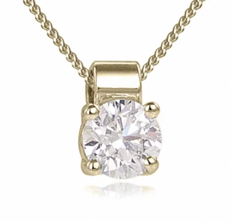 قلادات الذهب والالماس في المغرب Pendentif diamants or