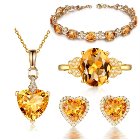 مجوهرات احجار السترين الكريمة