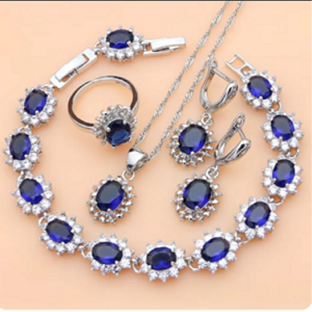 مجوهرات احجار الزفير الكريمة