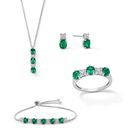 مجوهرات احجار الزمرد الكريمة