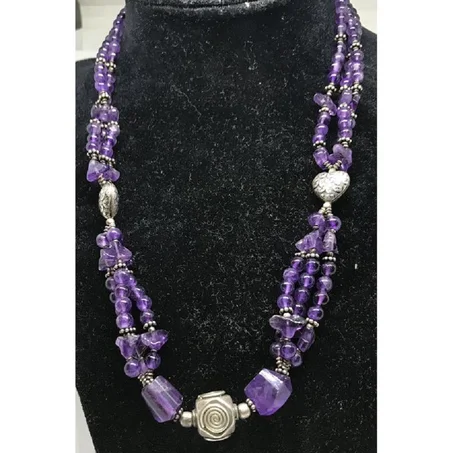 collier amethyste