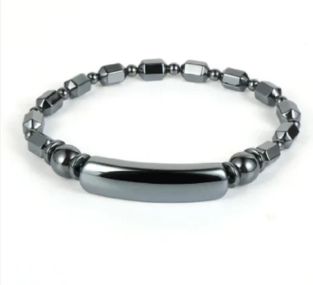 Bracelet de perles en hématite magnétique, perte de poids, énergie, santé, bijoux à la mode