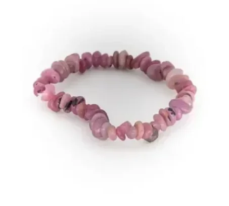 Bracelet rubis - Pierre d’envol - Qualité B - Baroque