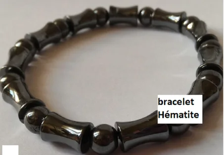 bracelet Homme Hématite