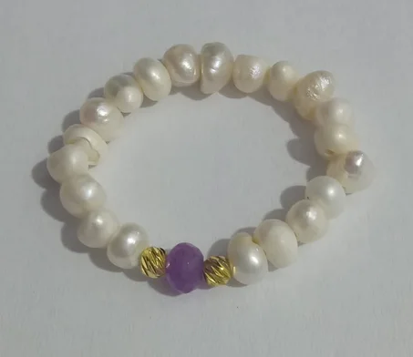 خاتم جوهر حر بلدي يتوالد مع حجر الجمشت