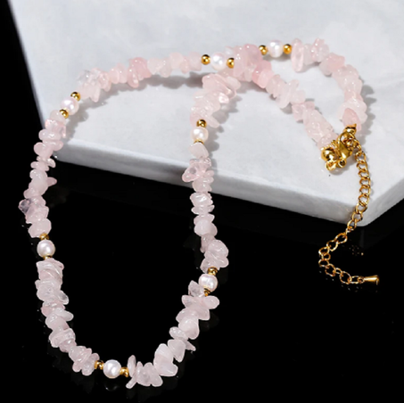 كوليي جوهر حر مع كوارتز وردي