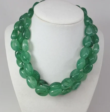 Collier vert forêt