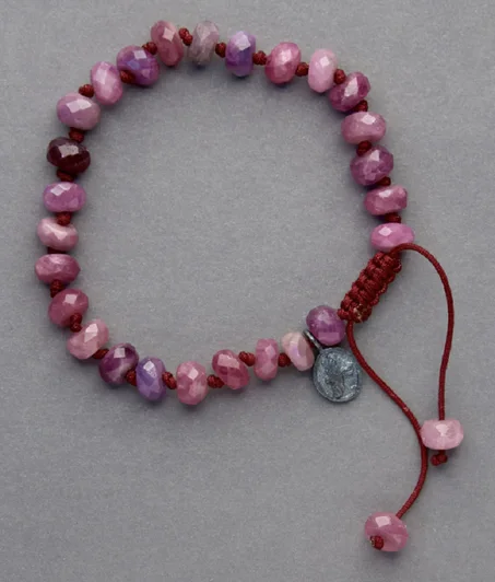 براسلي ياقوتة  Ruby Bracelet