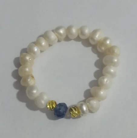 خاتم جوهر حر بلدي يتوالد مع حجر الزفير