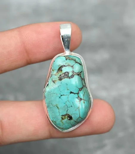 Pendentif turquoise