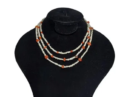 كوليي جوهر حر مع مرجان بحري طبيعي