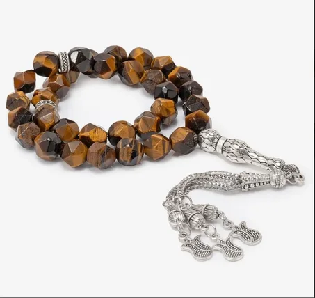 سبحة قصة الاماس حجر عين النمر