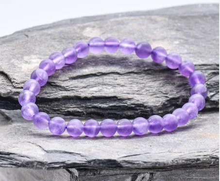 Bracelet Améthyste mate