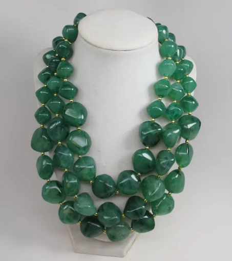 Collier vert forêt