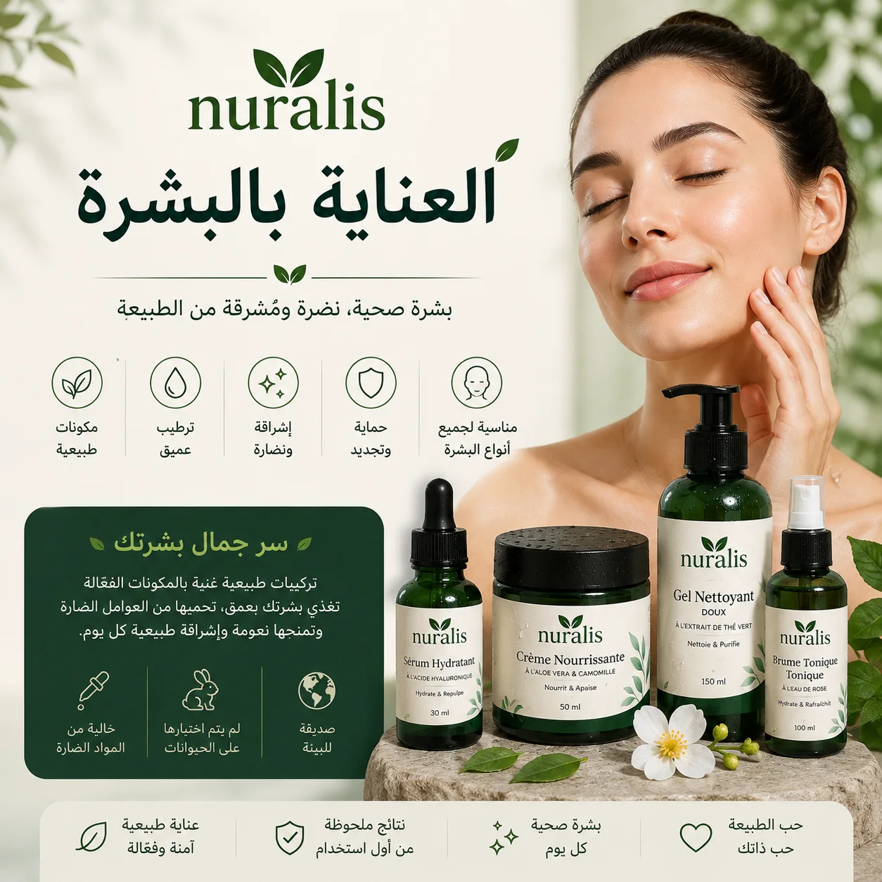 العناية بالبشرة
