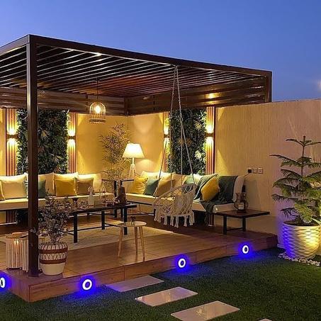 المنزل والحديقة