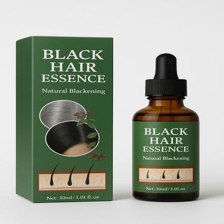 سيروم إزالة الشيب ومنع التساقط والقشرة – Black Hair Essence الأصلي