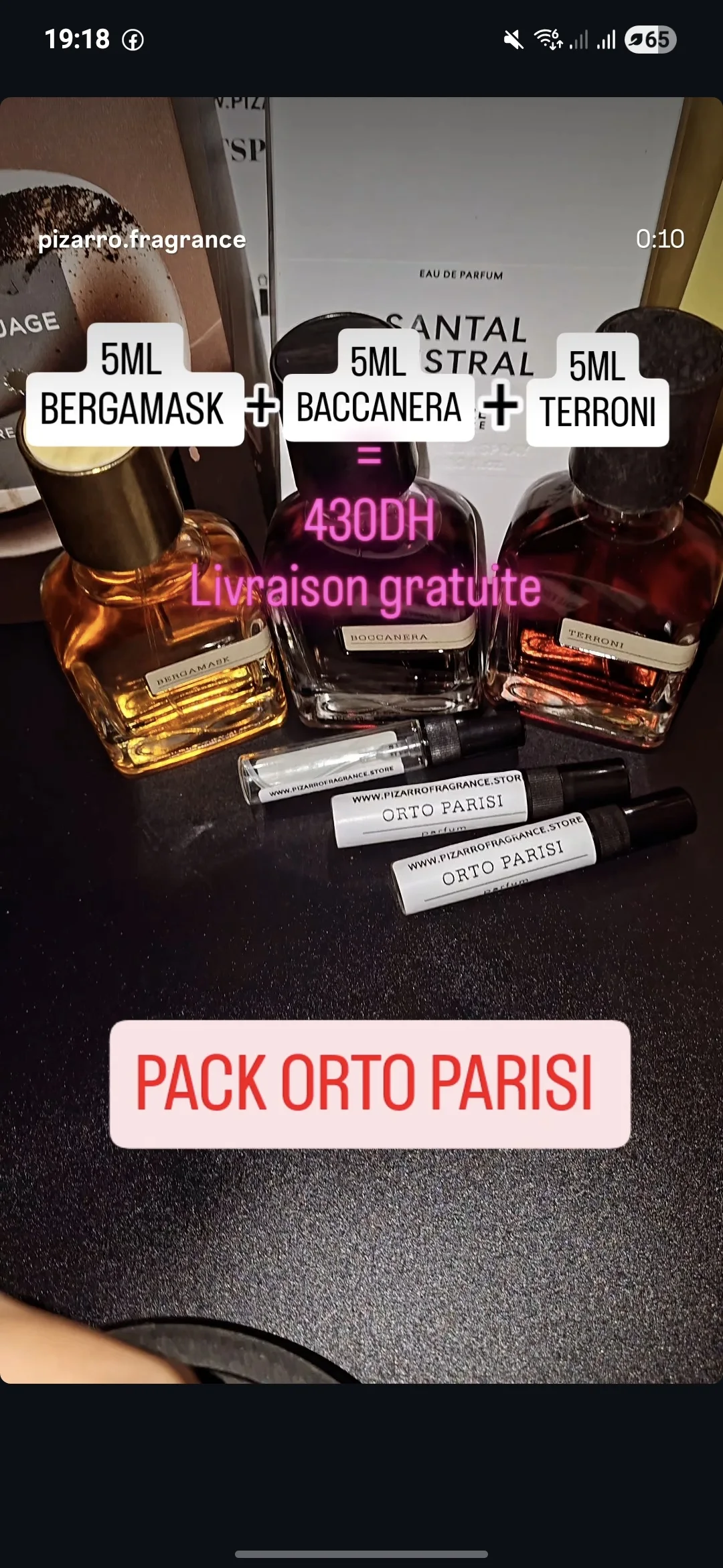 Pack ORTO PARISI Decante