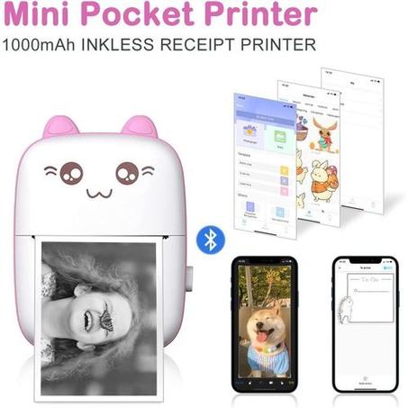 Mini imprimante thermiques sans fil - Bluetooth