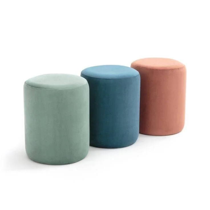 Pouf ronde anti tache