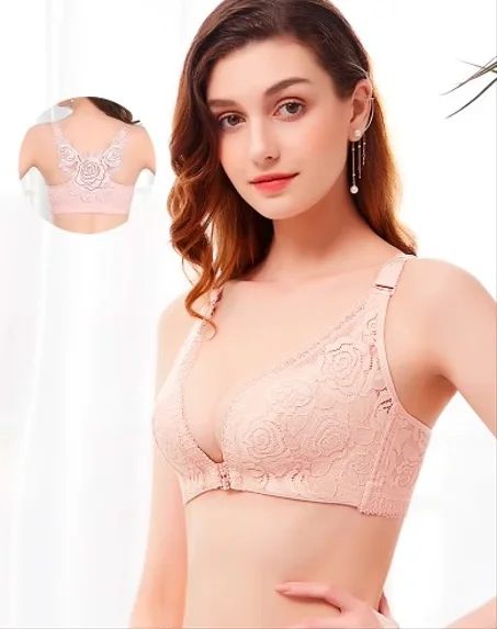 حمالة صدر نسائية بزر أمامي