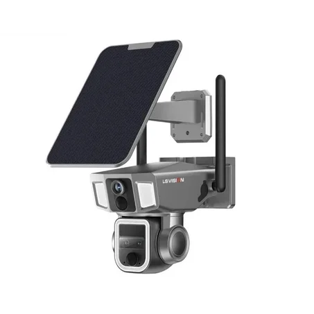 كاميرا مراقبة خارجية 4G بدقة 4MP مقاومة للماء IP66 مع زوم 10x