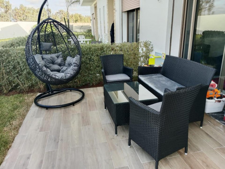 Pack canapé jardin et balençoire à 5300dhs seulemen t!!😍