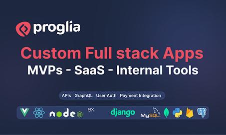build custom full stack website and web app
