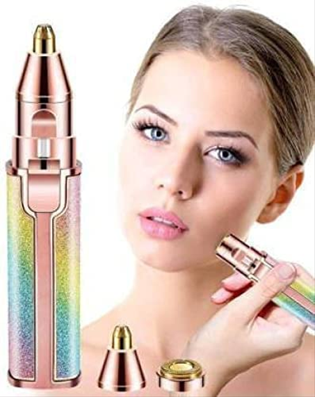 ماكينة حلاقة لازالة شعر الحواجب والشفاه والانف والجسم للنساء