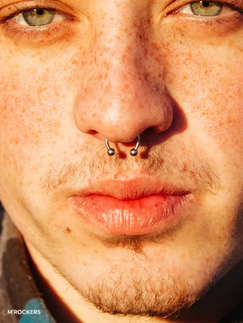 Septum magnetic piercing