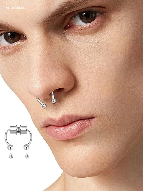 Septum magnetic piercing