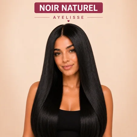Nouvelle Collection Ayelisse – Perruque Lisse Premium Effet Naturel & Volume Instantané 💖
