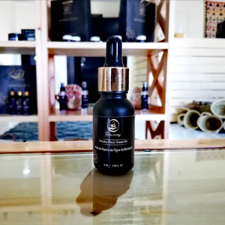 Huile de pépins de figue de barbarie - زيت بذور التين الشوكي