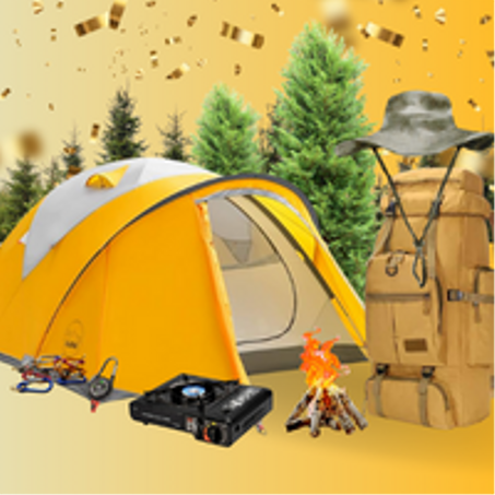 8   التخييم والتنزه Camping et randonnée