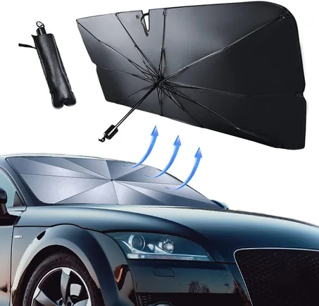 Pare-soleil pliable pour voiture protection solaire bloc UV