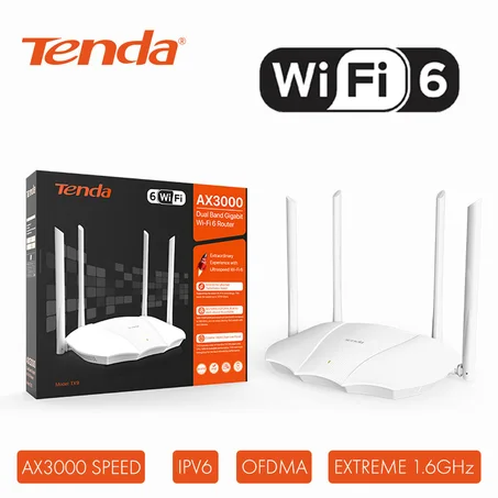 Tenda TX9 Router AX3000 Gigabit Wifi 6