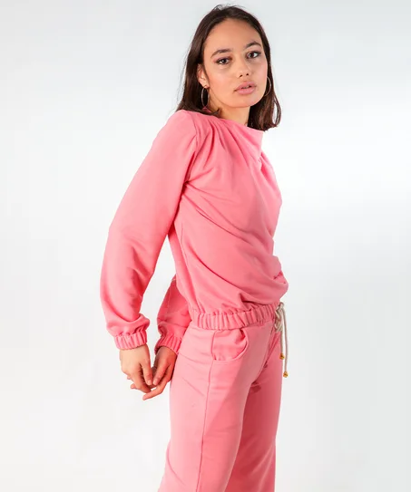 Ensemble de Jogging rose corail