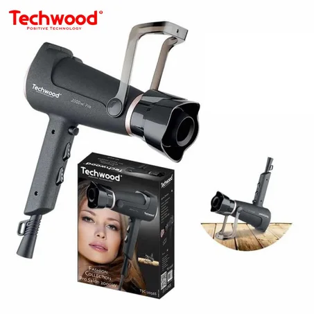 Sèche Cheveux Pro 2000 Watts Techwood Tsc-2056S