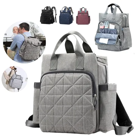 Sac à dos maman grande capacité multifonctions pour bébé
