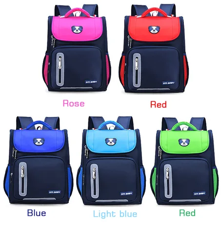 Sac à Dos orthopédique d'école primaire pour Enfant Garçon et Fille Étanche