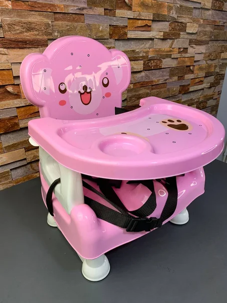 Chaise de Salle à Manger Multifonctionnelle Portable et Pliable pour Enfant, Tabouret BB, Réglable, pour Bébé