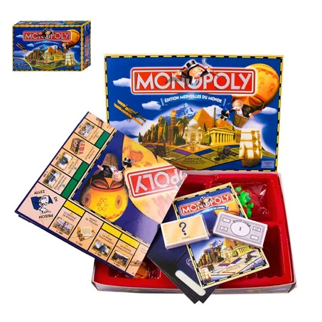 MONOPOLY – EDITION MERVEILLES DU MONDE  الاحتكار – عجائب الطبعة العالمية