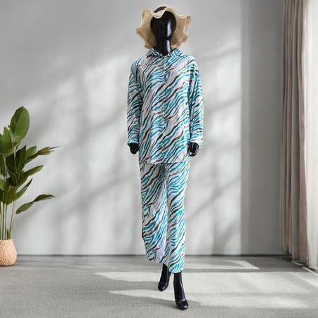 Ensemble rayé 2 pièces