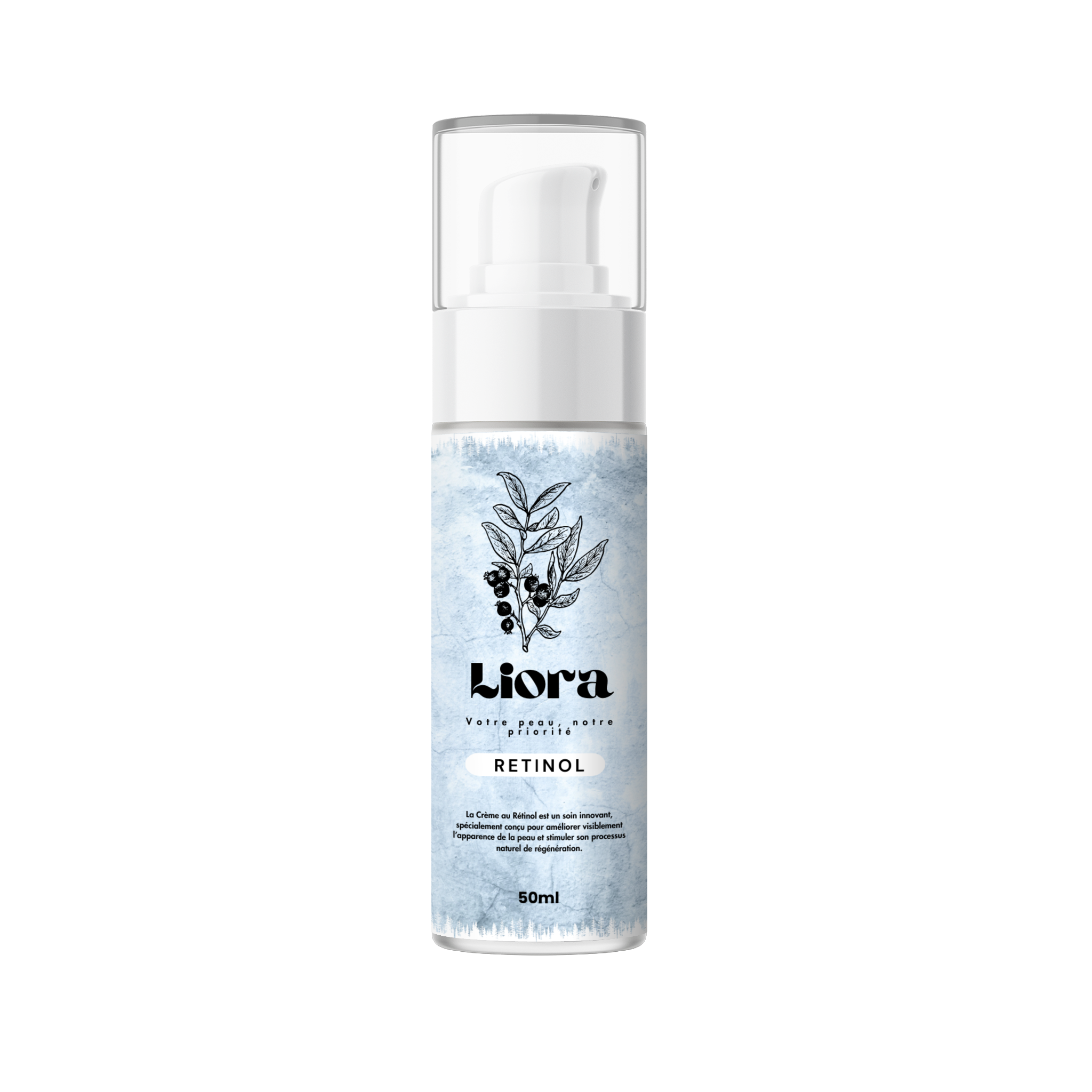 Crème Liora au Rétinol – Soin Régénérant et Sublimateur de Peau