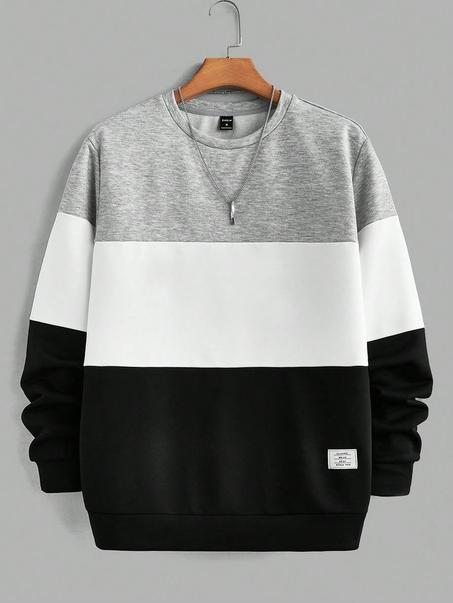 Sweatshirt Round Neck  Matériel: Polyester / Coton