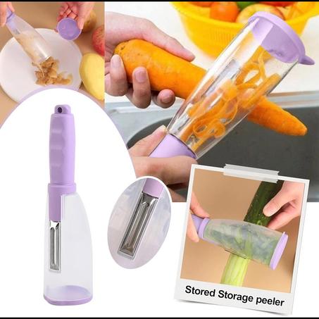 مقشرة الخضار والفواكه (أرجوانية)