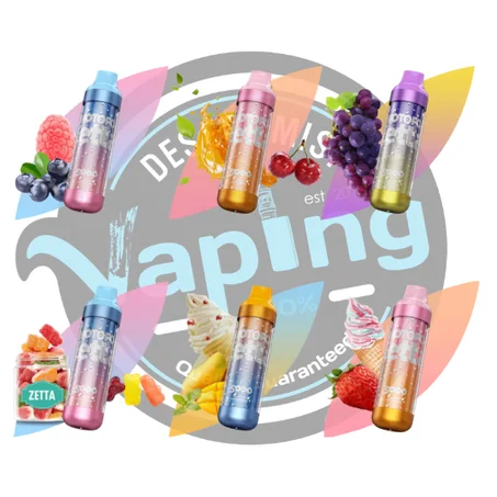 Vape jeutable 5000 puffs wotofo zetta