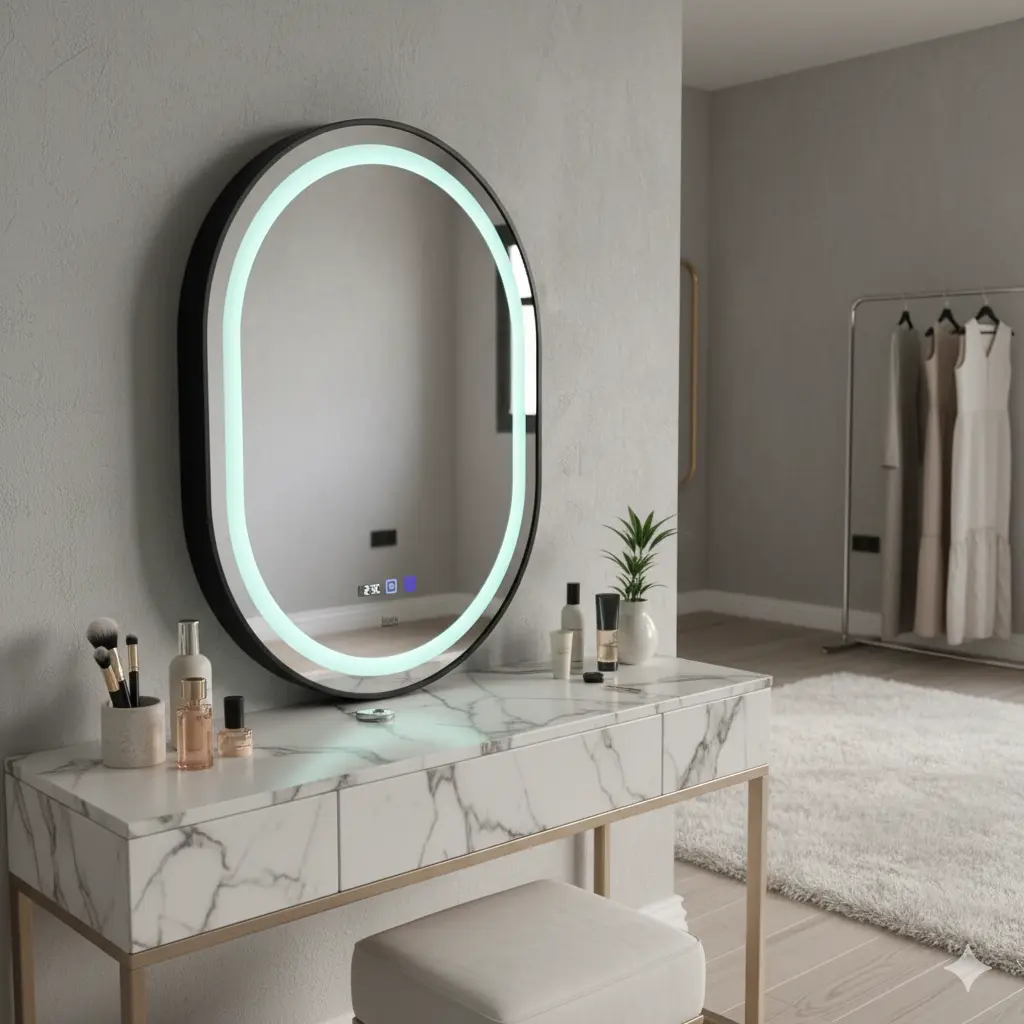 مرآة تعكس أناقتكِ... وتضيء جمالكِ كل صباح