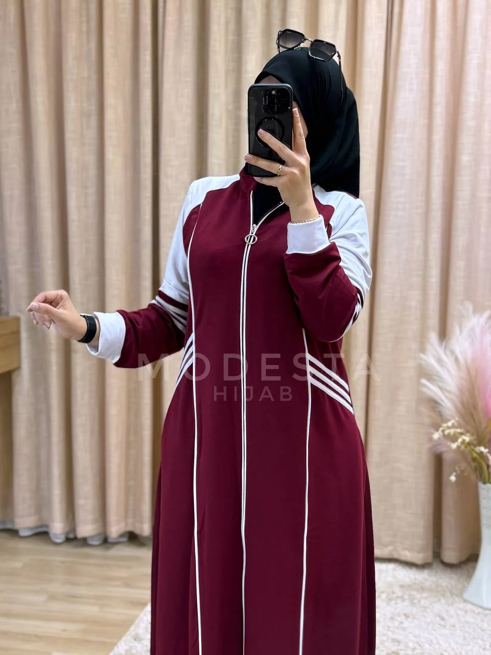 ✨ فستان رياضي طويل ومريح